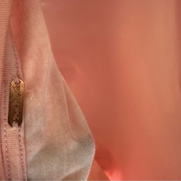 FREE PEOPLE Dress Women Small Alyssa Wrap Maxi Boho Tie Dye Ring Detail‎ Casual - Picture 10 of 12